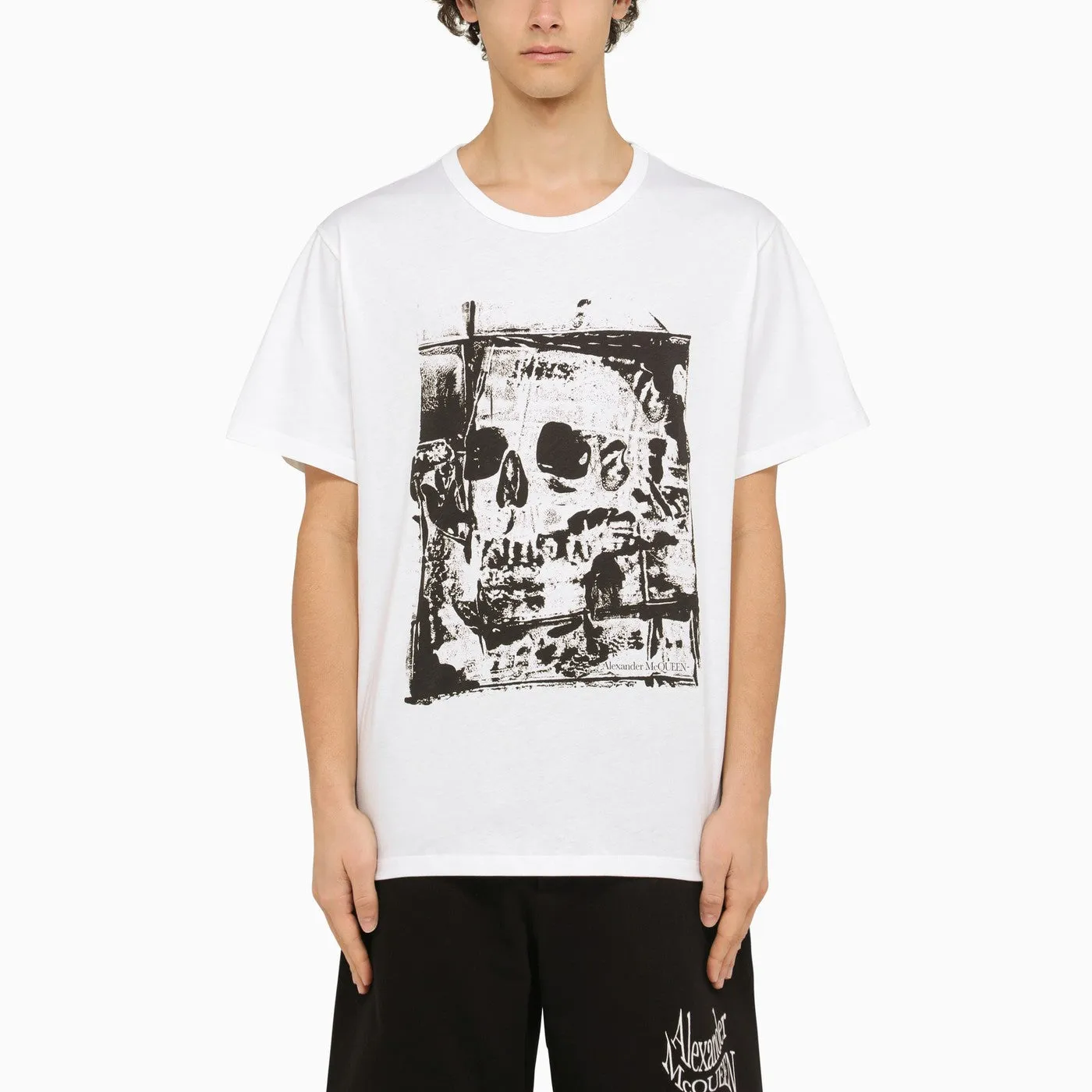Alexander McQueen    Alexander Mc Queen T Shirt Crew Neck Short Sleeve