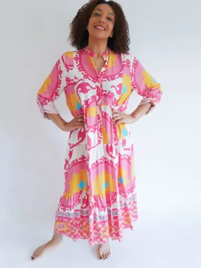 Alicia Dress Fuchsia