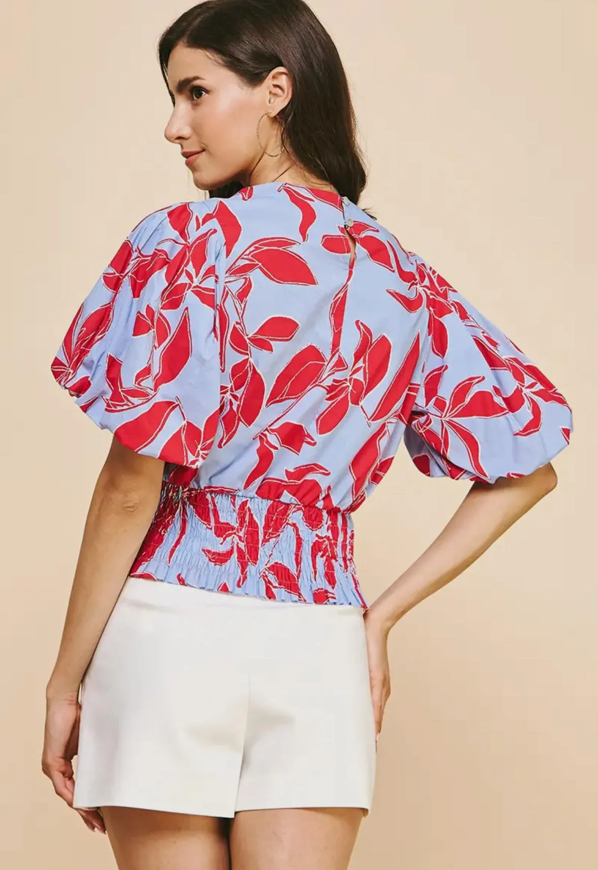 Athena Floral Blouse