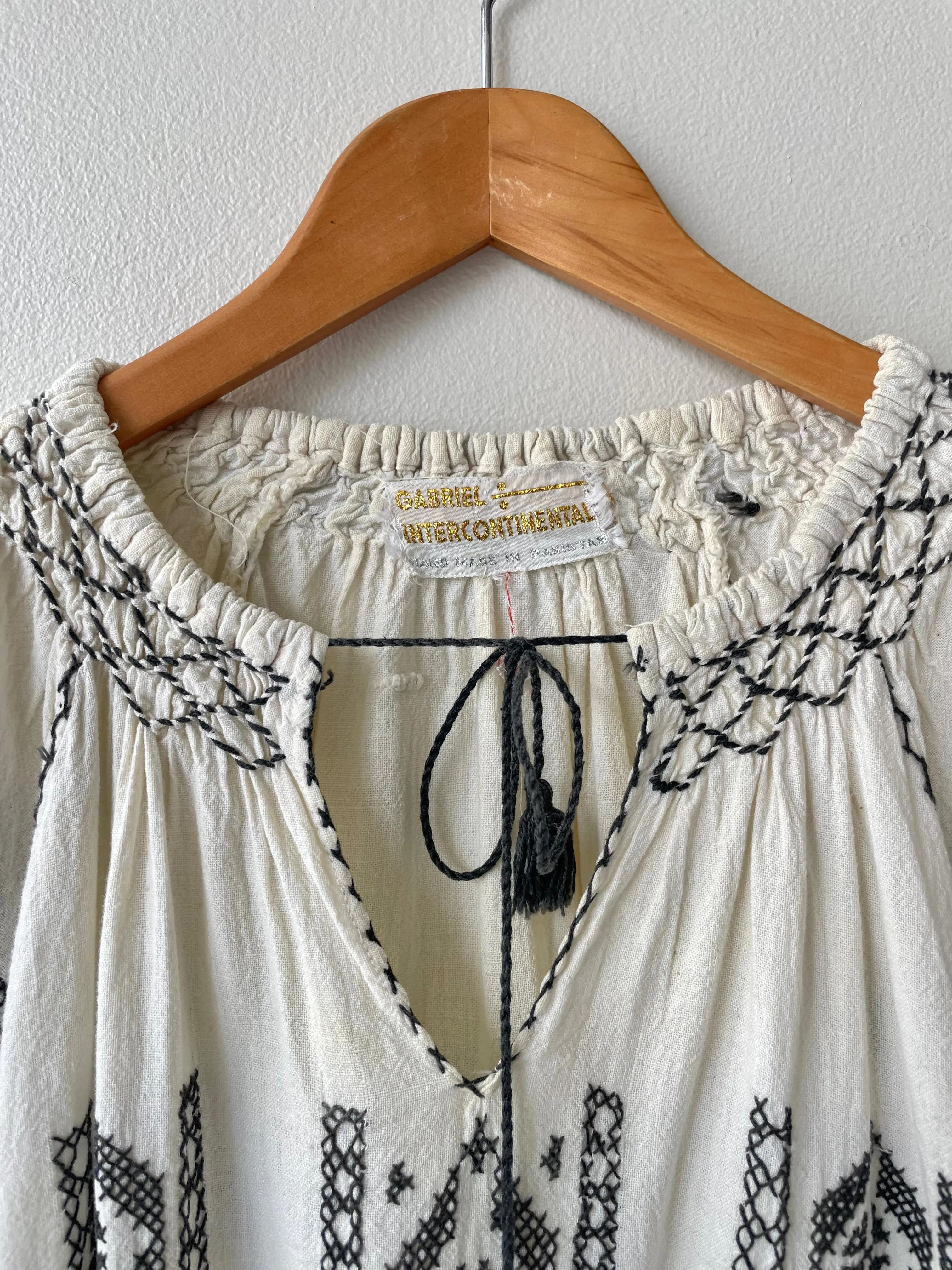 Dabka Folk Embroidered Blouse