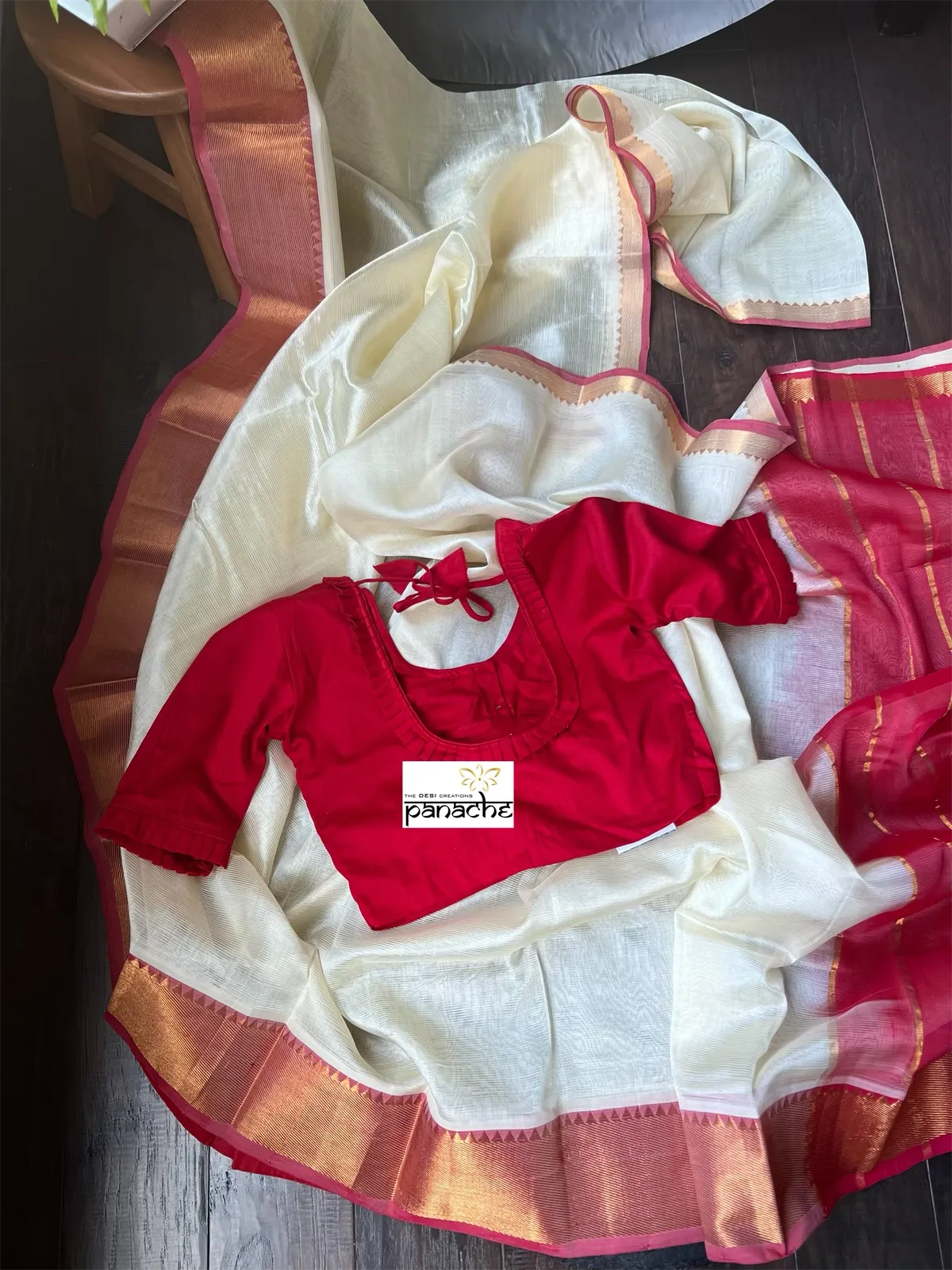 Designer Blouse - Red