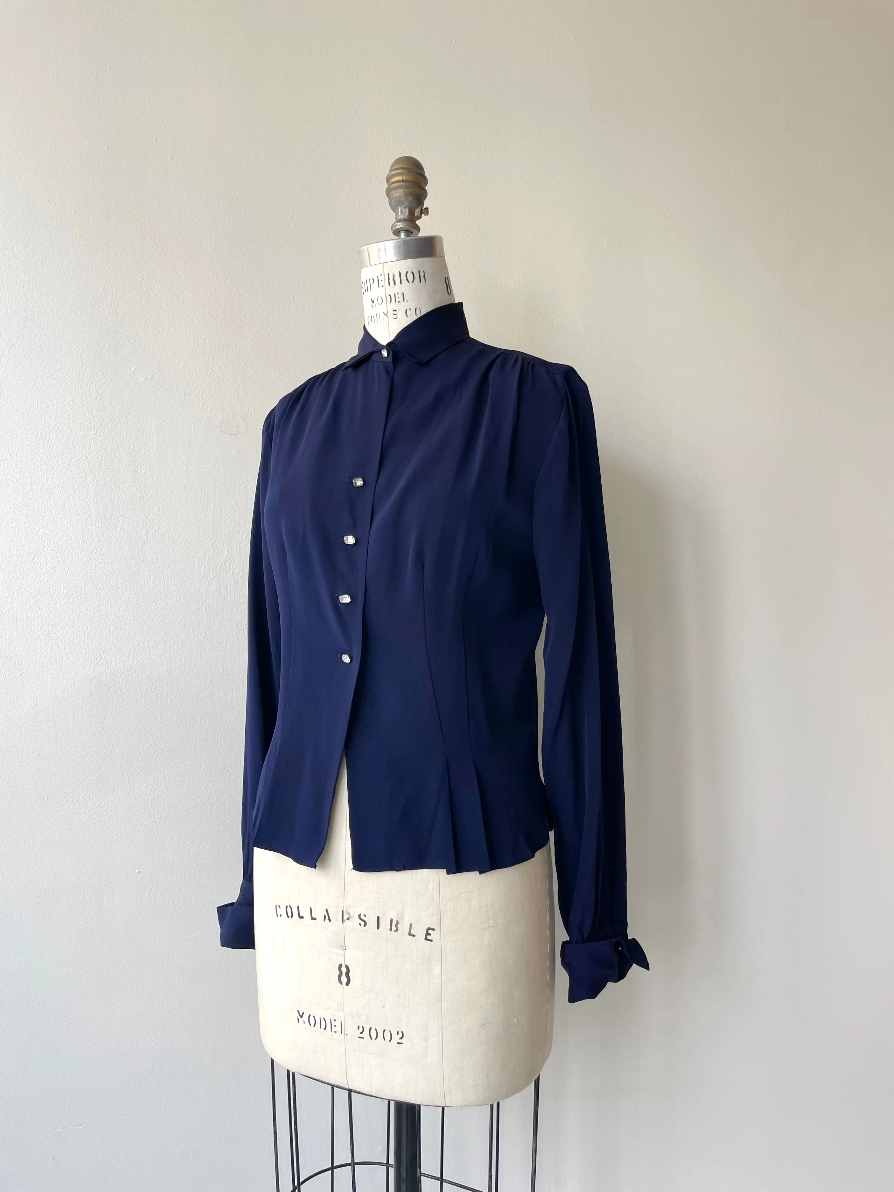French Cuff Blouse | 1940s