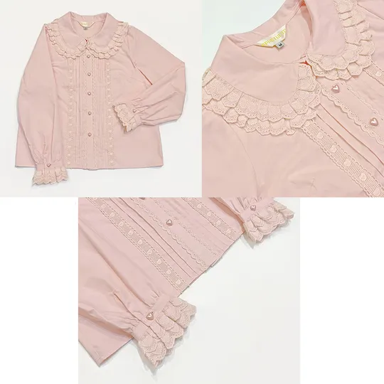 Lace Heart Blouse