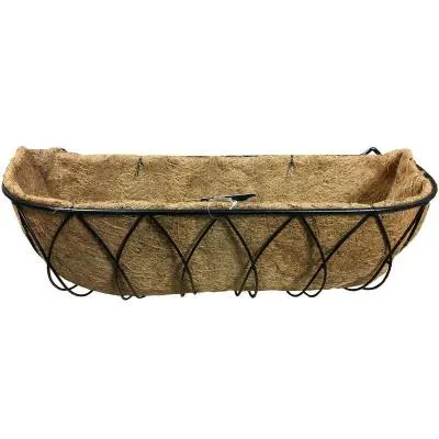 Lattice Window Box With Liner 90cm Each