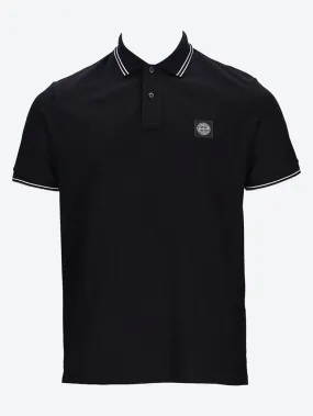 Organic cotton  pique polo shirt