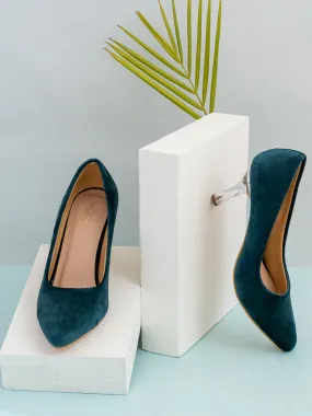 Shezone BottleGreen Women Heels