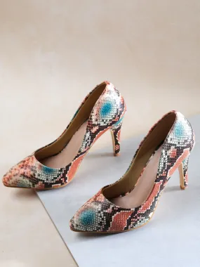 Shezone Women Rust Heels