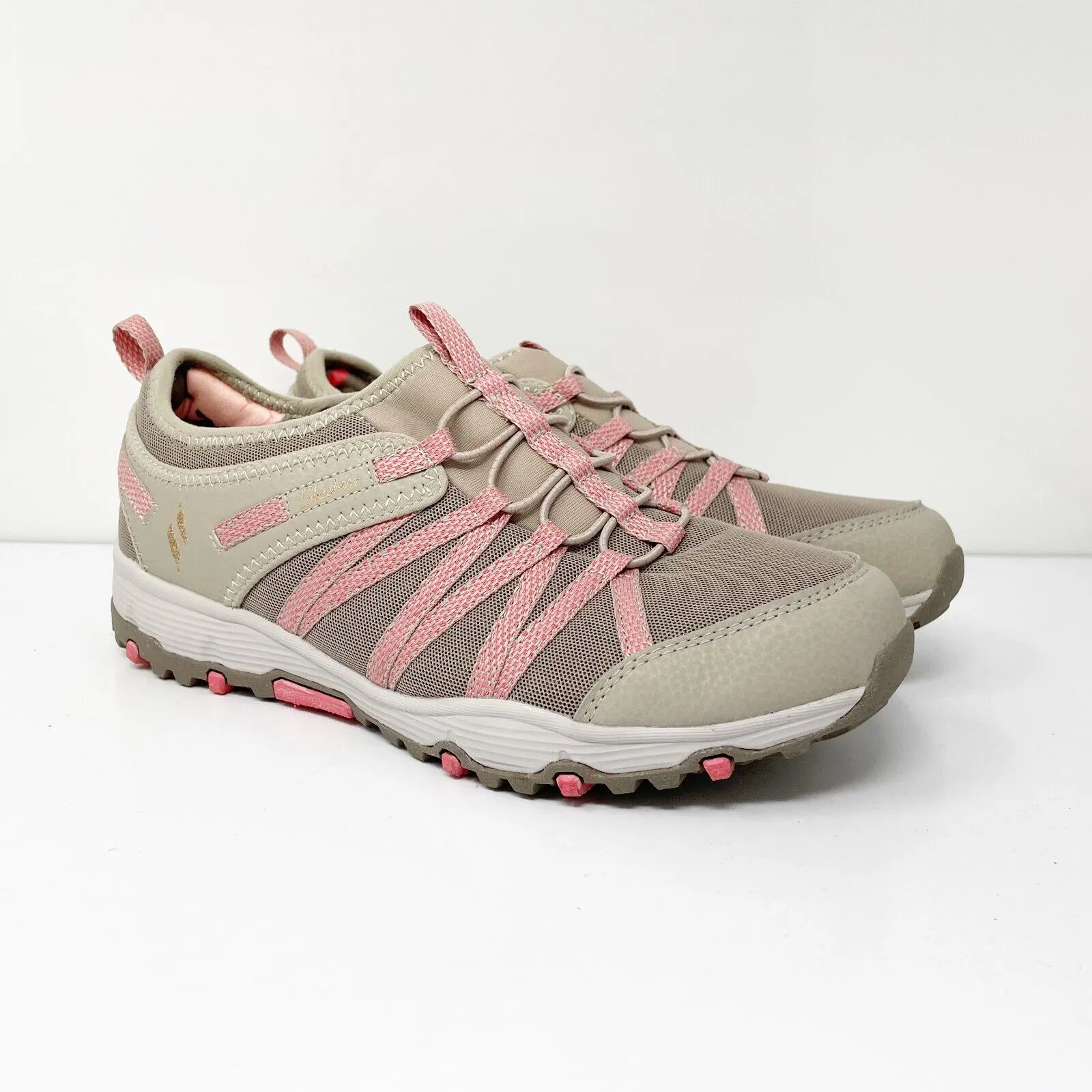 Skechers Womens Seager Hiker 158049 Beige Running Shoes Sneakers Size 8