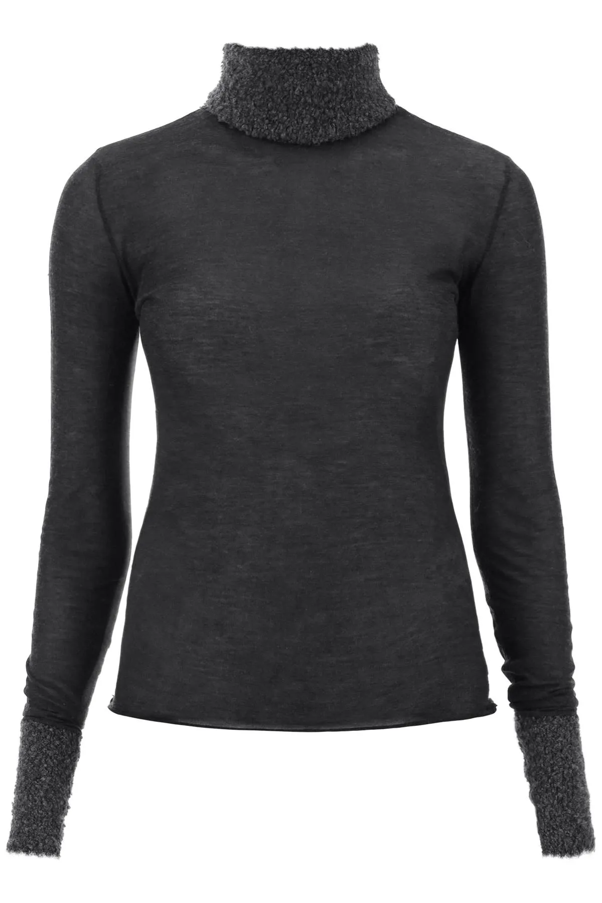 Titi Sweater With Boucle Detailing