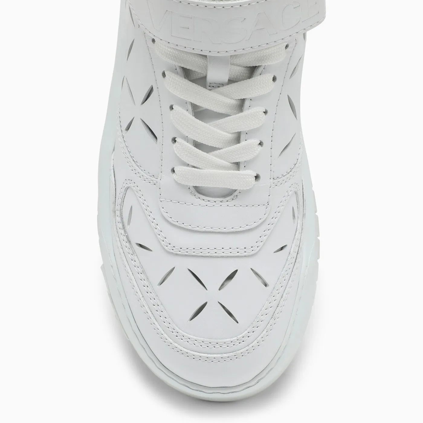Versace    Versace White Odissea Sneakers