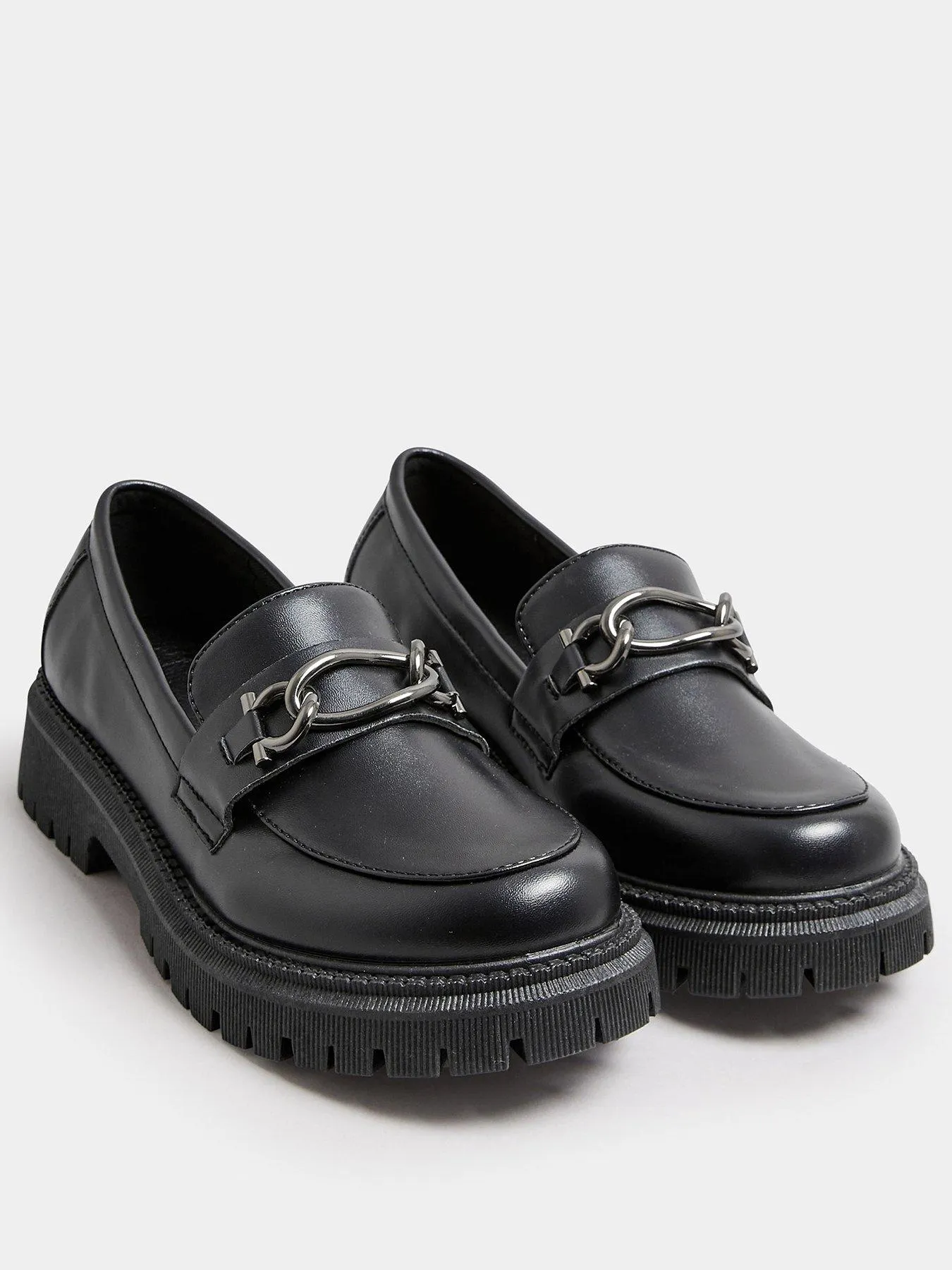 Yours Extra Wide Fit Metal Trim Loafer
